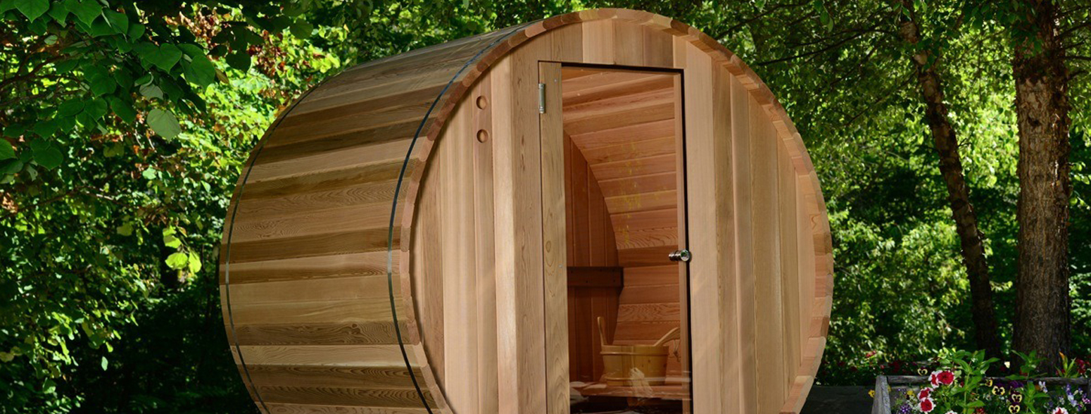 Brand New 4Person Watoga Barrel Sauna from Almost Heaven Saunas eBay